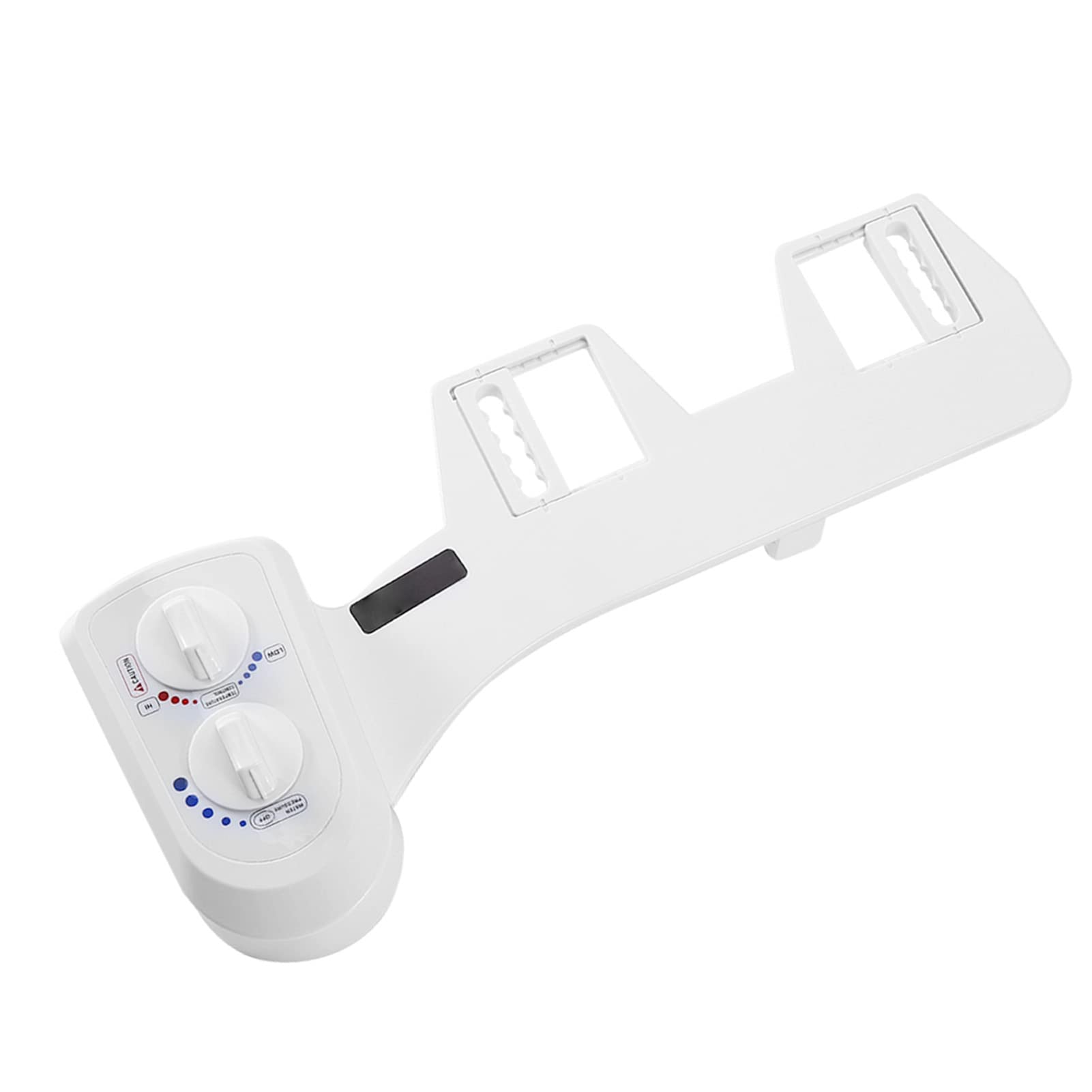 Nasadka Absbidet Do Toalety, Bidet Toaletowy Z Podwójnym Pokrętłem I Funkcją Samooczyszczania, Prosta Instalacja Nasadka ABS Bidet Z Pojedynczą Dyszą Do Toalety 2 Częściowej(G1/2)