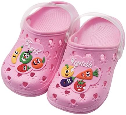 Namektch Toddler Little Kids Clogs Slippers Sandals, Non-Slip Girls Boys Unicorn Slide Lightweight Cartoon Garden Slip-on Shoes Beach Pool Shower Slippers
