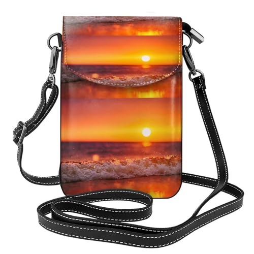 Sac porte-téléphone vagues et coucher de soleil pour vos balades d'été