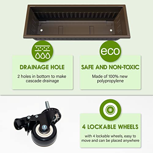 G TALECO GEAR Vertical Garden Planter, Vertical Raised Garden Bed Planter Box with 4 Container Boxes, Grow Your Herb Vegetables Flowers Indoor and Outdoor (5-Tier) image_3