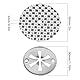 Hitzeschutzblech Reparatursatz N90335004, 50 mm und 30mm Hitzeschutzplatte Reparatursatz für Auto, klemmscheiben hitzeschutzblech für Audi VW, Reparatur des Hitzeschildes 6715468