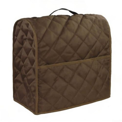 Cubierta acolchada QOXEZY para mezclador de 4.5QT en pongee poliéster gris 2