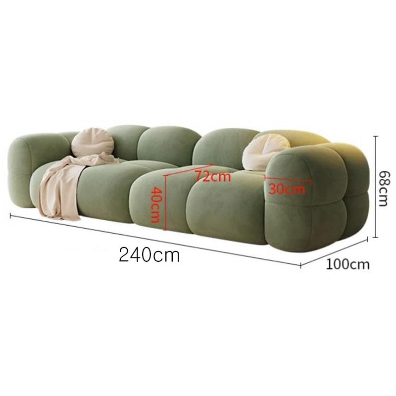 Image of Luxury Sofa Set Luxury Chesterfield Sofa in for Home Living Room & Office (Velvet Mustard & Black)