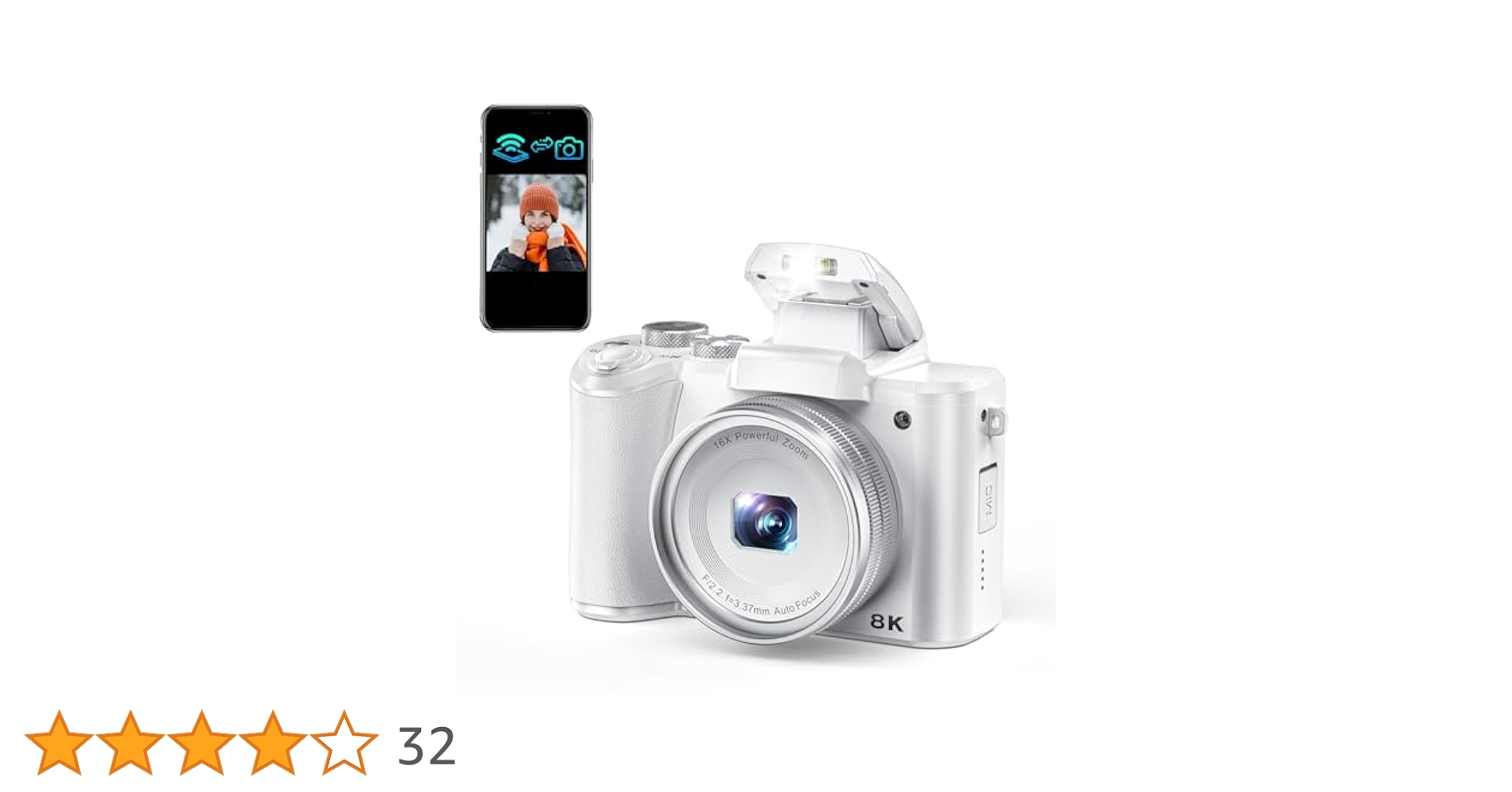 8K 8800万画素 デジカメ スマホに送れる有効画素4800万 6軸手ぶれ補正 Amazon | 8K デジタルカメラ 8800万画素 デジカメ スマホに