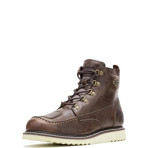 Image of Harley-Davidson FOOTWEAR Mens Hagerman Motorcycle Casual Boots Ankle