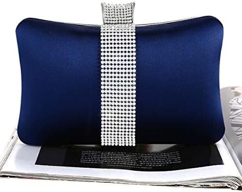 NICOLE & DORIS Women Handbags Diamond Silky Clutch Bag Small Purse Wedding Party Evening Bag