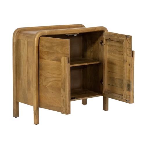 Image of The Attic Elfwood Classic Sideboard, Wooden Sideboard Cabinet, Crockery Cabinet