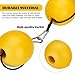 Hbbgdiy Buoy Float, 4Pcs Crab Trap Floats with 51 Inch Bungee Cord & Clip, Eye-Catching Marker Buoy Float for Boat, Outdoor.