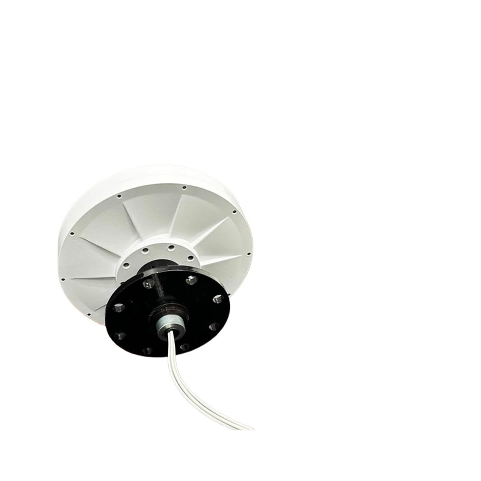 Vertical Wind Turbine 200rpm 600W 24V 48V DC Generator Permanent Magnet Alternator Coreless Maglev DIY L Wind Turbine(48V)
