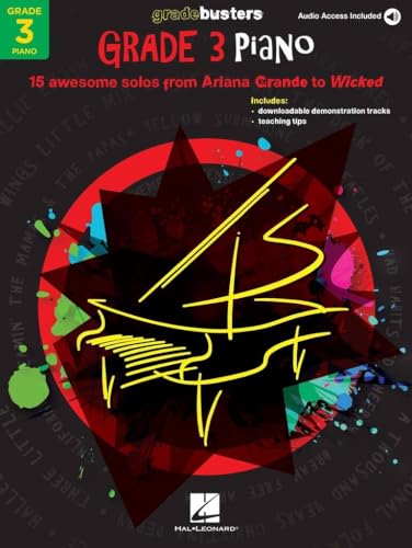 Gradebusters: Grade 3 Piano Songbook | Popular Piano/Vocal Sheet Music for Grade 3 Students | Solo Pieces with Audio Access for Practice and Exams | Engaging Repertoire for Confident Performance