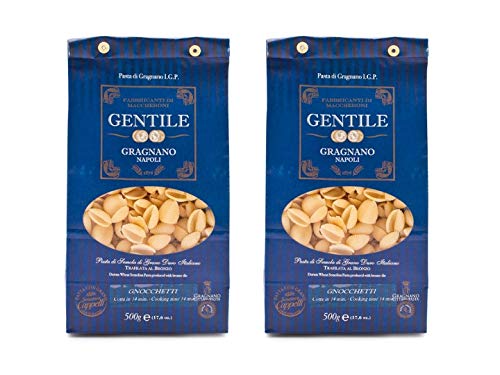GENTILE PASTA GNOCCHETTI DI GRAGNANO IGP (2 Pack - 1.1 lb each)