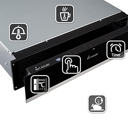 KKT KOLBE Autarkes Herdset: 60cm Einbau-Mikrowelle EBMS4503S + WS1503S / Dampfgarer/Pizzafunktion/Grill/Umluft/Heißluft… – Bild 6