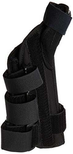 Bird & Cronin 08147372 Primo Wrist Brace with Thumb Spica, Left, Small Size, Black