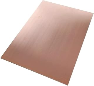 Brass Plate Pure Copper Sheet foil Pure Copper Metal Sheet Foil Plate2. 5X 200 X 300 mm Cut Copper Metal Plate, 200mm x 300mm x 2mm Brass Plate Metal Brass Plate
