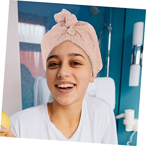 Mipcase Touca De Cabelo Seco Toalha De Cabelo Toalha De Secagem Rápida Toalhas De Cabelo Para Mulher