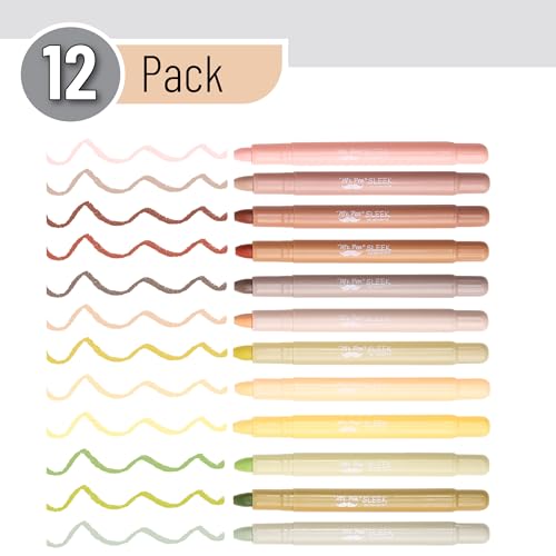 Image of Mr. Pen- Gel Highlighter, 12 Pack, Vintage Colors | Bible Highlighters No Bleed, No Bleed Highlighters