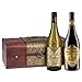 Belle Epoque & Bouleau - 2er Wein-Set in Antik-Style Holzkiste (2 x 0,75 l)