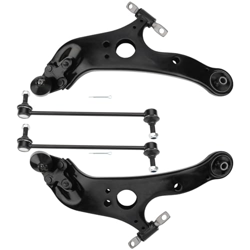 Front Lower Control Arms w/Ball Joints Sway Bar Links Compatible with Toyota Sienna 2011-2019 Front End Suspension kit by BRTEC - Used condition - US$60.55