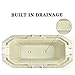 DIYUNIMOULD Large Planter Molds, Extra Large Concrete Planter Molds, Flowerpot Molds for Home and Garden Decor (35 CM)