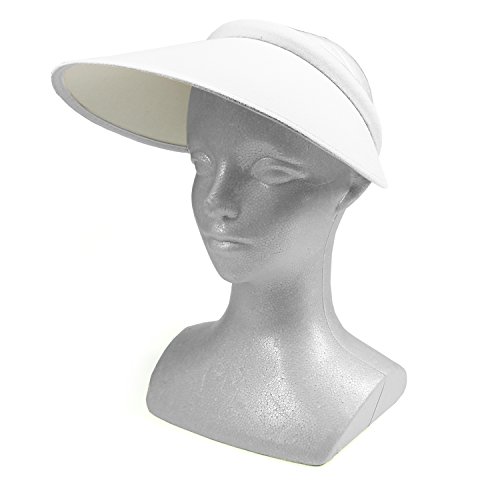 Visera mujer verano protección UV clip playa miniatura 4