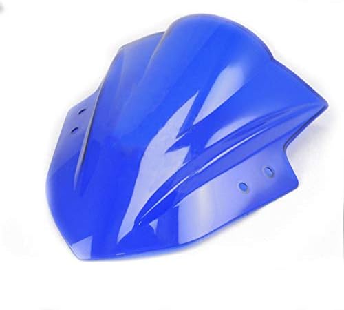 Double Bubble Windshield Windscreen for Kawasaki Ninja 300 EX300R 300R 2013-2017 (Smoke)