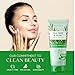 Skin 2.0 Tea Tree & Aloe Exfoliating Scrub - Dermatologist Tested, Multi-Tasking Cleanser, Clears Skin - Anti-Aging, Clean Beauty, Cruelty-Free Korean Skincare for All Skin Types - 6.76 Fl Oz / 200ML