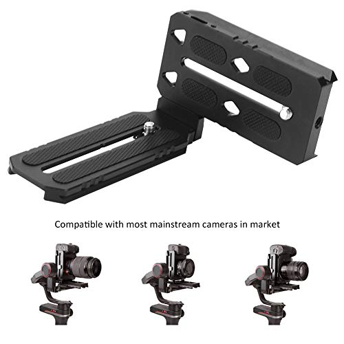 Camera L Bracket Vertical Horizontal Quick Release Plate, Vertical Stabilizer Shooting Board for Zhiyun Weebill Weebill S - Image 3