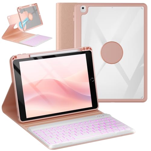 OYEEICE L[{[hP[X iPad 9/8/7 10.2C` 2021/2020/2019 iPad Pro 10.5C` iPad Air 3 2019p - ]CNAJo[ O\ȃCXobNCgL[