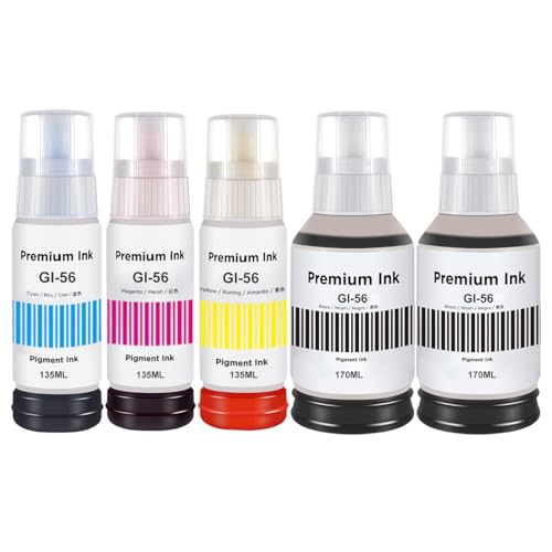 Encre compatible GI-56 haute capacité pour des impressions MAXIFY nettes