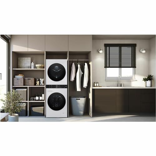 Lg Washtower Wt1210wwf Colonna Bucato 12 10kg Ai Dd Classe A Pannello Unificato - vue 5
