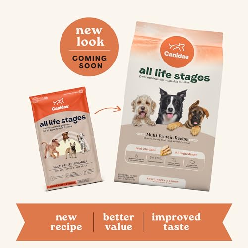 Canidae All Life Phases Premium Dry Canine Meals for All Breeds, All Ages, Multi- Protein Rooster, Turkey, Lamb and Fish Meals Components, 27 Kilos Canidae All Life Phases Premium Dry Canine Meals for All Breeds, All Ages, Multi- Protein Rooster, Turkey, Lamb and Fish Meals Components, 27 Kilos