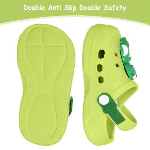 Image of Toddler Little Kids Clogs Slippers Sandals, Non-Slip Girls Boys Clogs Slide Lightweight Garden Shoes Slip-on Beach Pool Shower Slippers