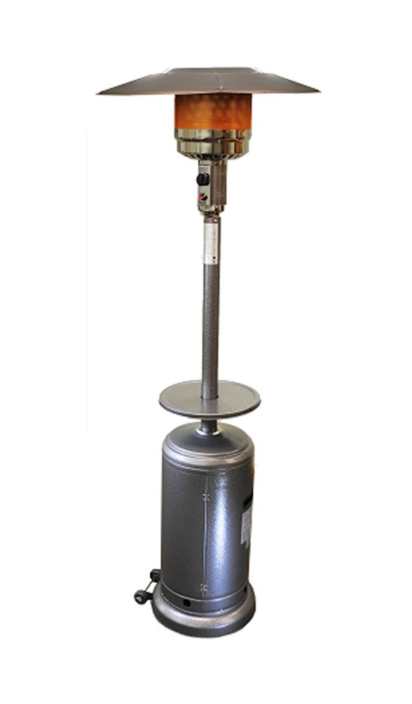 Original SUNHEAT Round Patio Heater - Silver Hammered