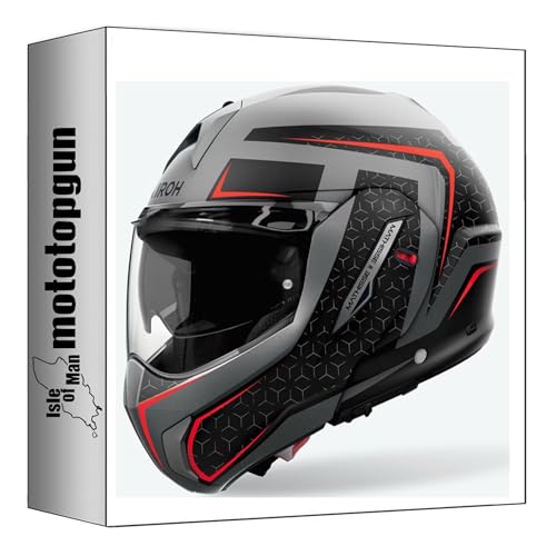 Casque modulable Airoh Mathisse II design Magnet Mat finitions haut de gamme pour motard taille L