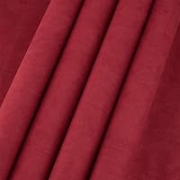 OLYCRAFT 100x43cm Dunkelroter Bucheinbandstoff Bucheinband Aus Wildlederimitat Mit Papierrückseite Dicht Gewebter Bucheinband Für Buchbindung Scrapbooking Geschenkbox Basteln