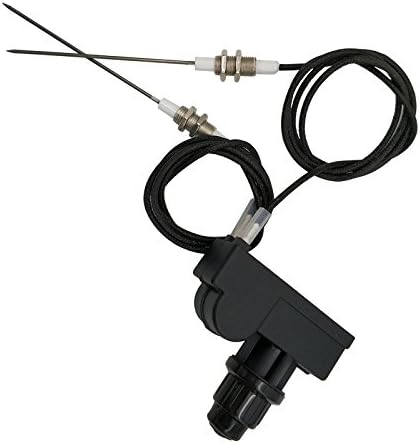 Miniatura 3 de MENSI Batería AA Dos Salidas Encendedor de Parrilla con Cable de Bujía 1 Metros de Largo (dos electrodos)