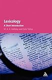  Lexicology: A Short Introduction