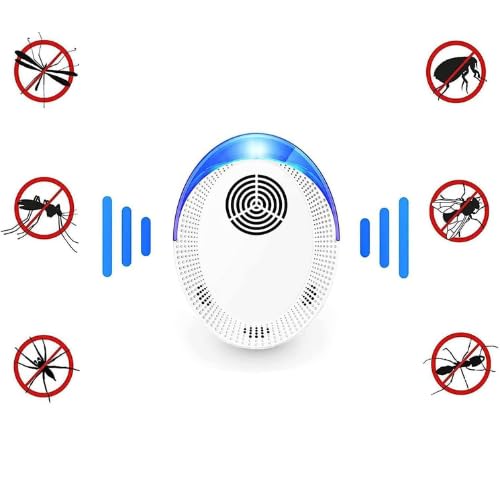 SK RAYAN Ultrasonic Electric Pest Repellent Machine to Repel Lizard, Rat, Cockroach, Mosquito, Home Pest & Rodent Repelling Aid for Reject Ants Insect Control (4X Powerful- 1 PCS)