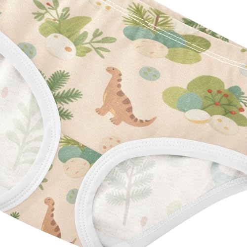Girls' Underwear Dinosaur Dino Toddle Brief Panties 2-8 Years 203006924