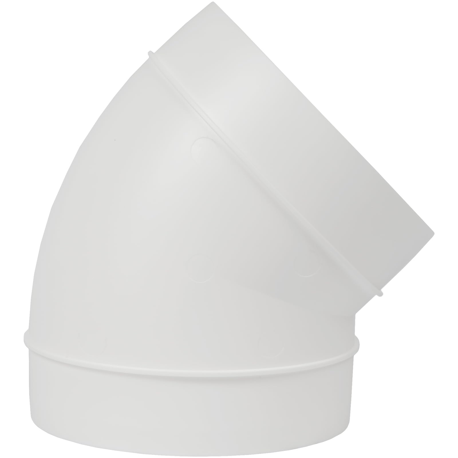 Gomito 90° Per Ventilazione Ø 125 Mm In Plastica ABS - Connettore Per Tubi Flessibili E Impianti Aereazione - Foto 8