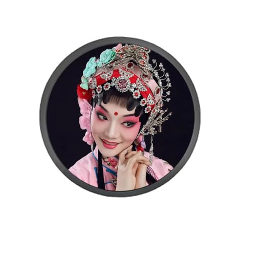 Image of 15.7 Inch (Dia.400mm Viewable) Round LCD Display Screen, with Capacitive Touch (Optional), Cloud /APP /USB Disk