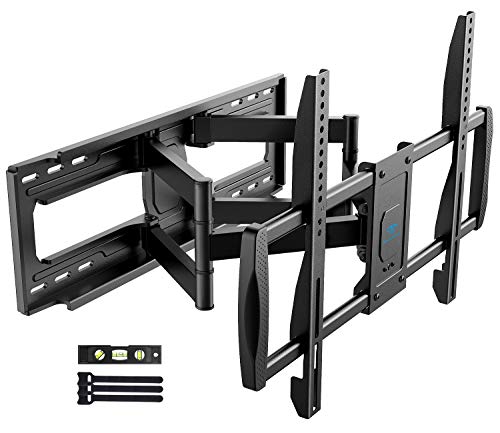 PERLESMITH TV Wall Mount Bracket Full Motion - Fits 16", 18" or 24"