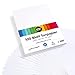 Produktbild perfect ideaz  100 Blatt Ton-Papier DIN-A4, Weiß, 130 g/m², MADE IN GERMANY
