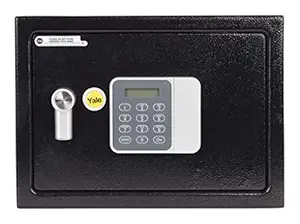 Yale Security YSG/250/DB1 Guest Safe with Digital Access, Color- Black