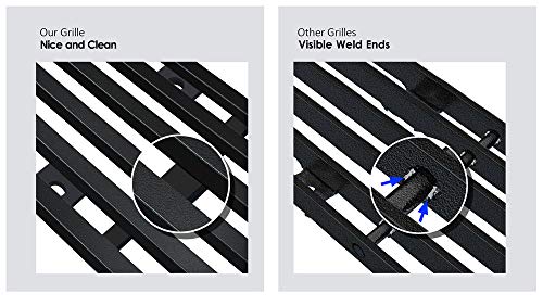 Aps F66789H Black Powder Coated Aluminum Billet Grille Bolt Over For Select Ford F-150 Models #TOP3