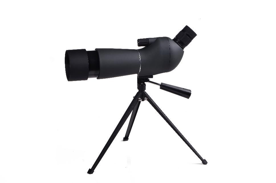 BOSTRON Telescopio Terrestre 20-60x60 con Trípode para Caza y Tiro