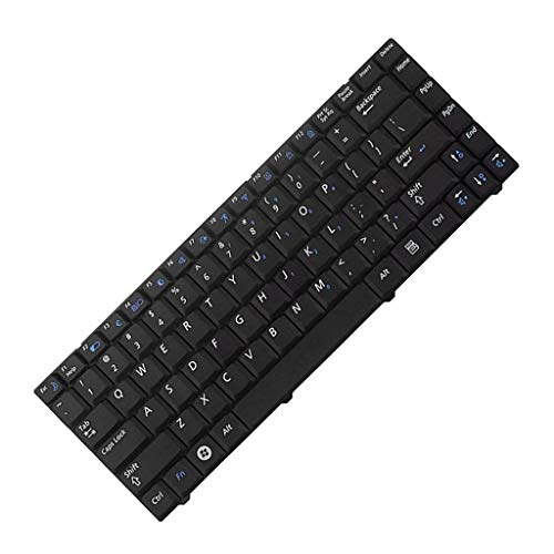 Homyl Teclado De Notebook - Layout Dos EUA Substituído Para A Série Samsung R519 NP-R519