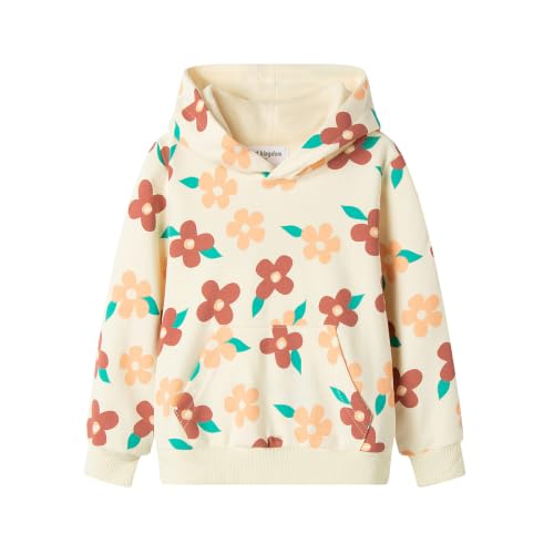 Image of Mud Kingdom Little Girls Boys Hooded Sweatshirt Jersey Cotton Pullover Fashion Spring Fall