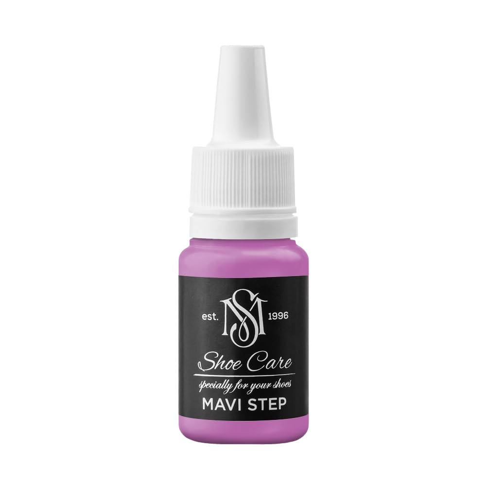 Peinture cuir haute couvrance MAVI STEP Rose Lavande pour rénovation sneakers