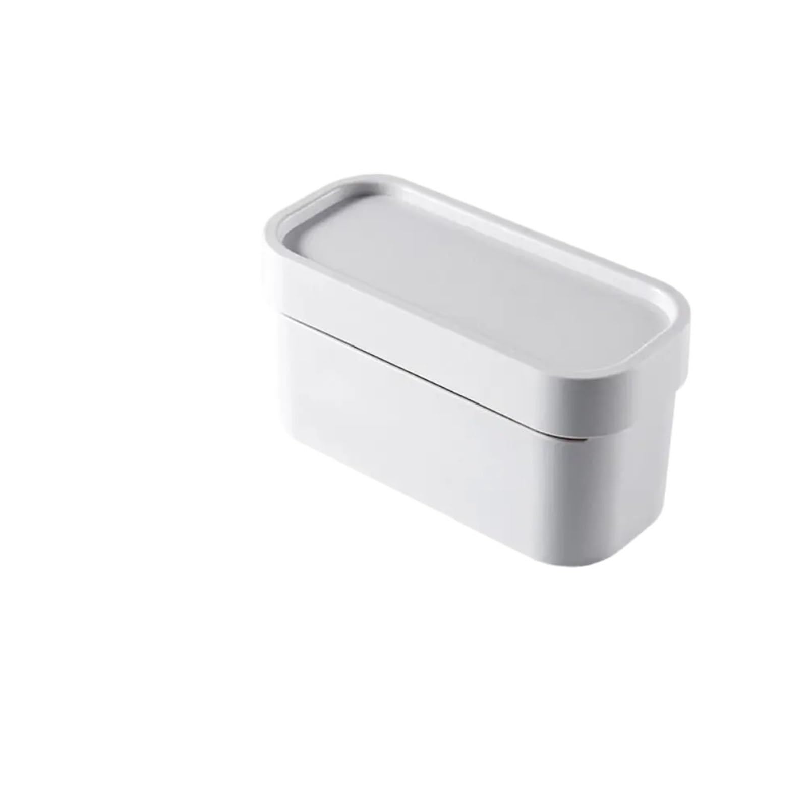 Dispensador de Bolsas Basura 3 uds., Soporte for Bolsa comestibles montado en la Pared, Caja Almacenamiento plástico, contenedor para Cocina y Baño